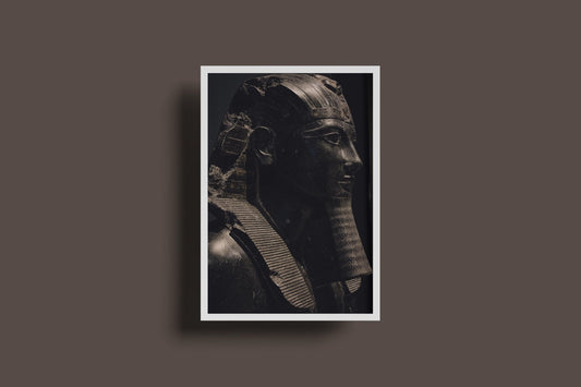 The strong bull arising in Thebes Postcard