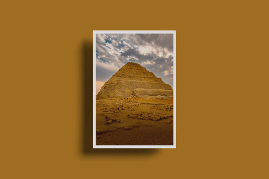 The Step Pyramid of Saqqara Postcard