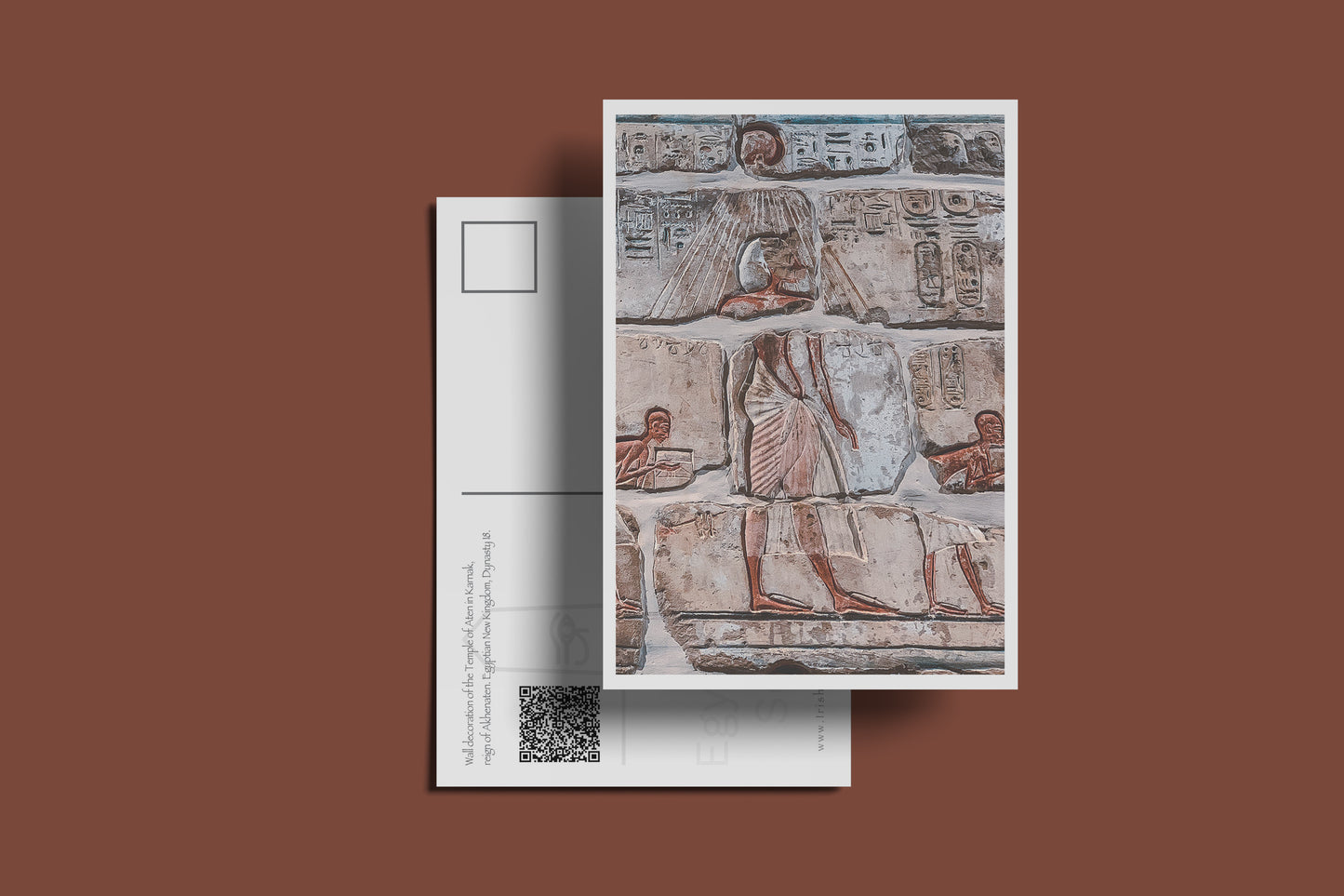 The talatat of Karnak Postcard