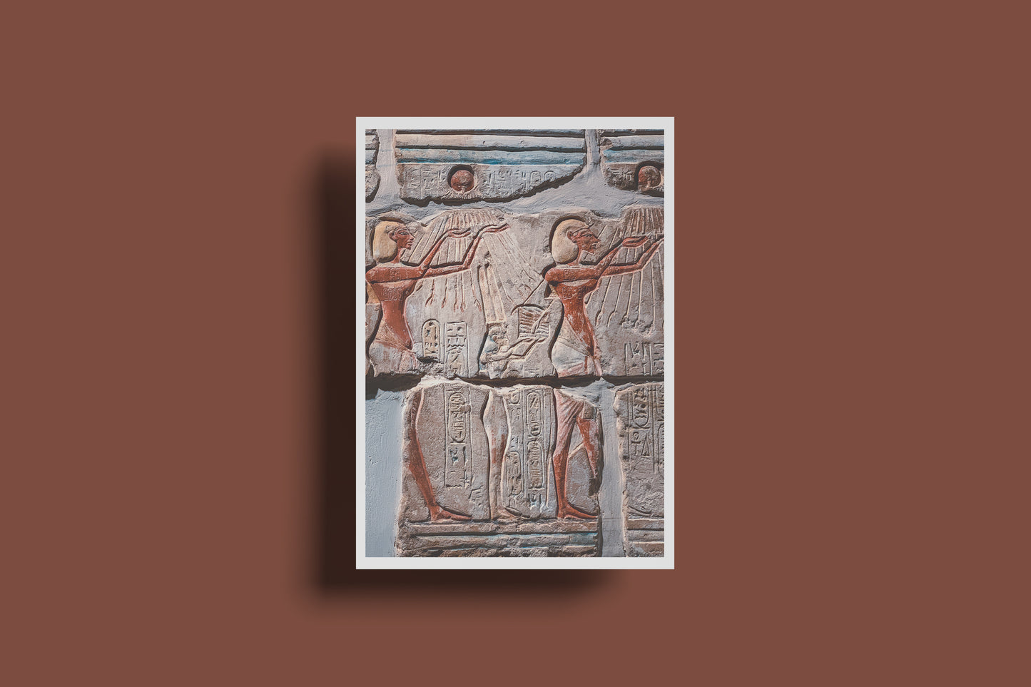 The talatat of Karnak Postcard
