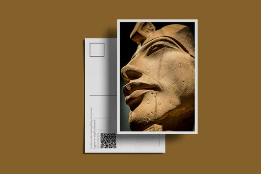 Face of Akhenaten Postcard