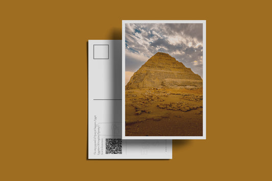 The Step Pyramid of Saqqara Postcard