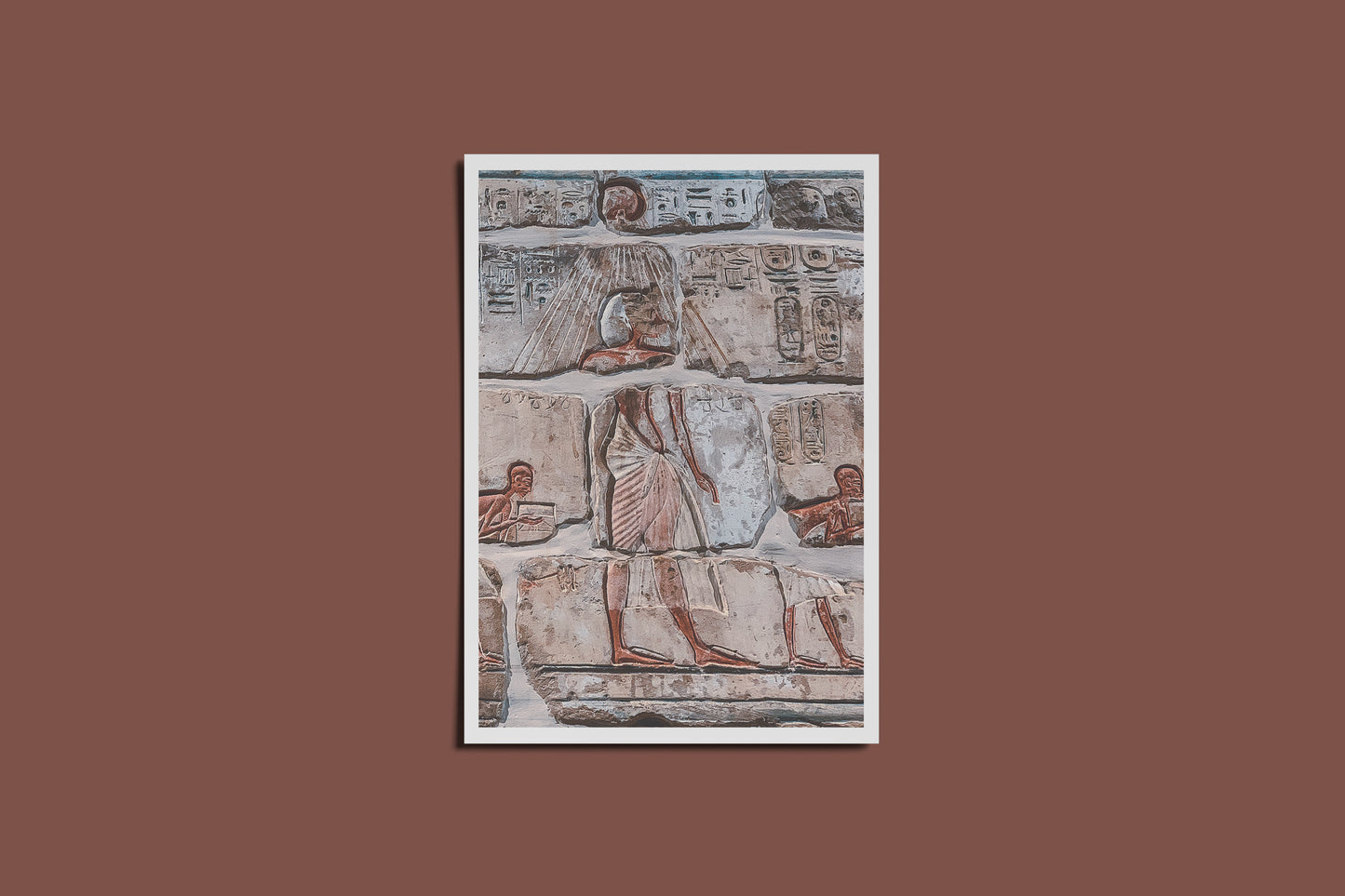 The talatat of Karnak Postcard